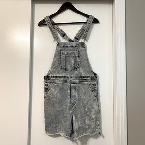 Vintage Judy Blue Cutoff Overalls Size Small